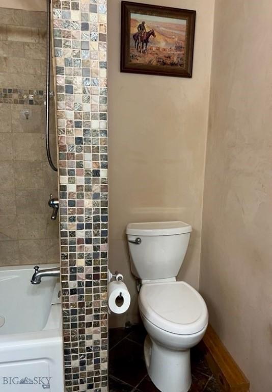 bathroom with toilet