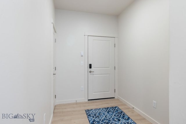 2221F Willow Unit 104, Livingston, MT 59047 - entryway with light wood finished floors and baseboards