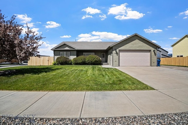 1311 Cruiser Ln, Belgrade, MT 59714 - single story home featuring a garage and driveway