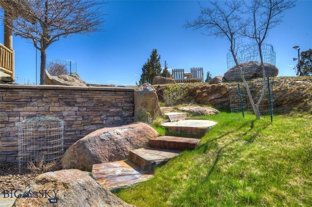 1061 Lookabout Ln, Manhattan, MT 59741 - view of yard