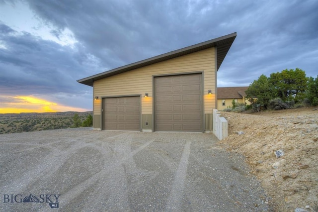 1061 Lookabout Ln, Manhattan, MT 59741 - view of detached garage