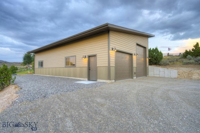 1061 Lookabout Ln, Manhattan, MT 59741 - view of garage