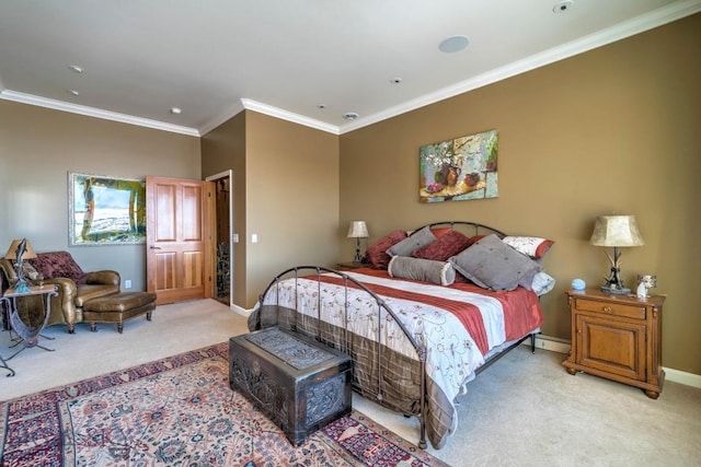 1061 Lookabout Ln, Manhattan, MT 59741 - carpeted bedroom with baseboards and crown molding