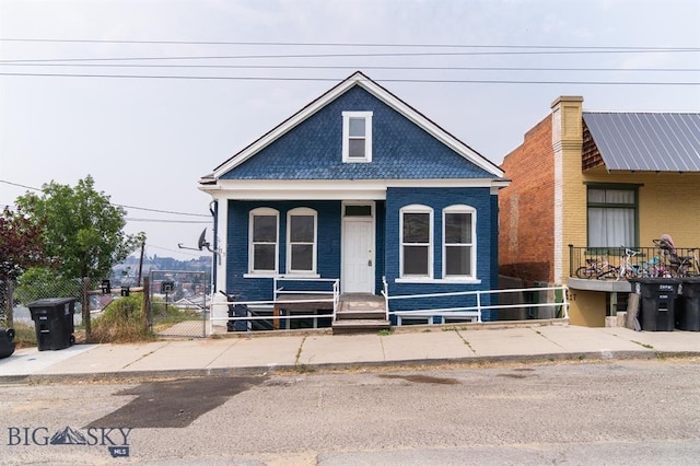 view of bungalow