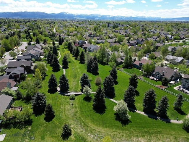 1121 Buckrake Ave, Bozeman, MT 59718 - aerial view of residential area with mountains