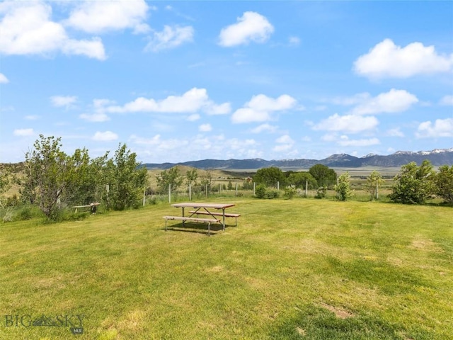 exterior space with a rural view