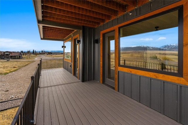 420 Sage Ave Unit B, Ennis, MT 59729 - view of wooden deck