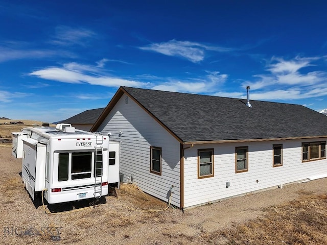 view of back of property