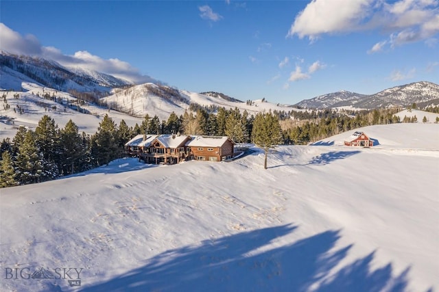 property view of mountains