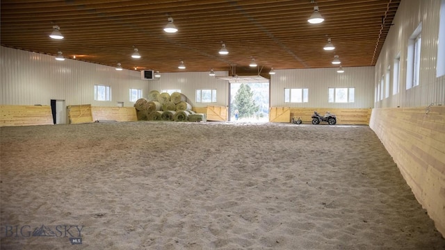 view of stable