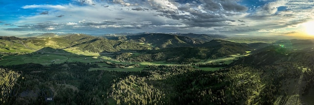 view of mountain feature