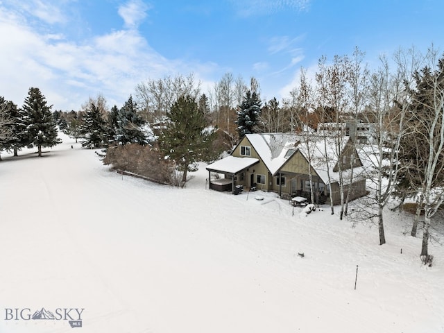 9 Park Plaza Rd, Bozeman, MT 59715 - view of snowy aerial view