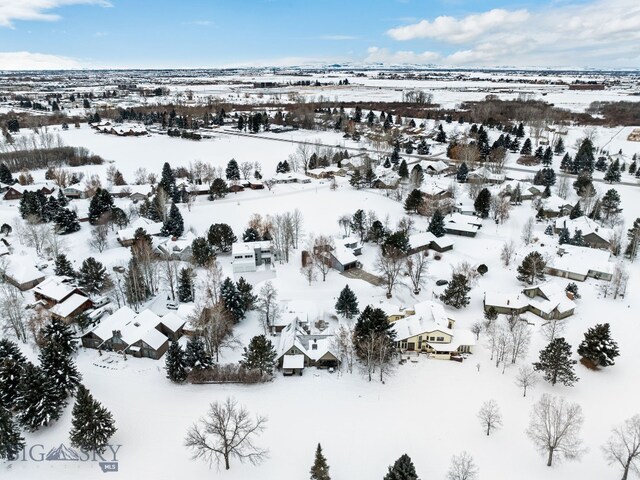 9 Park Plaza Rd, Bozeman, MT 59715 - view of snowy aerial view