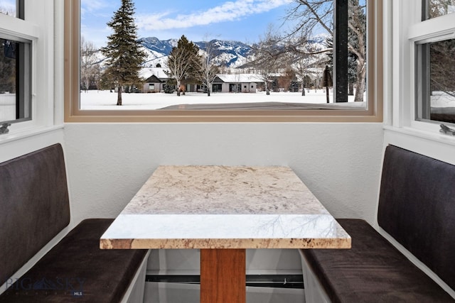 9 Park Plaza Rd, Bozeman, MT 59715 - detailed view of a mountainous background and a textured wall