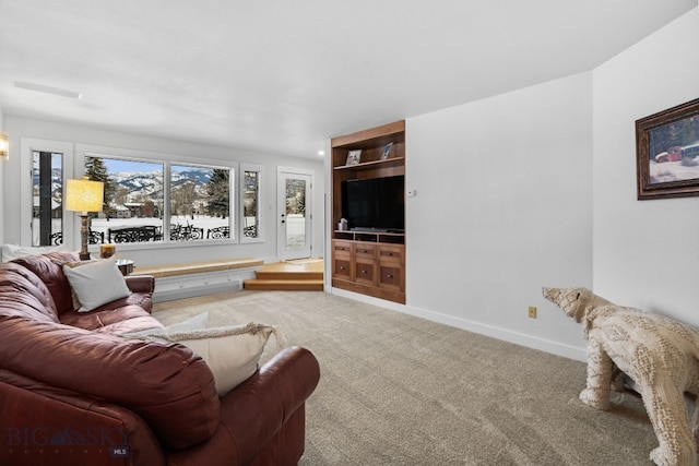 9 Park Plaza Rd, Bozeman, MT 59715 - living area with baseboards and carpet flooring