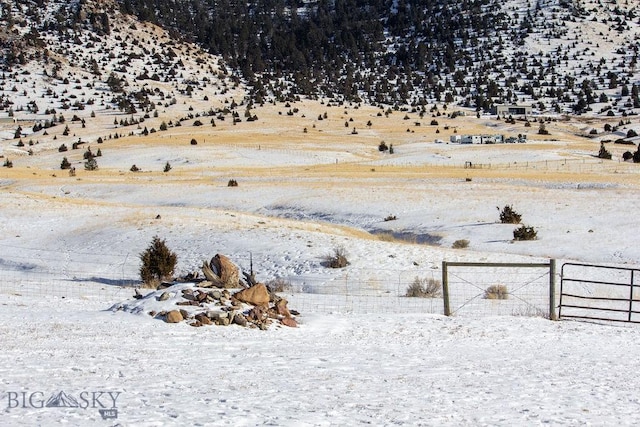 view of mountain feature