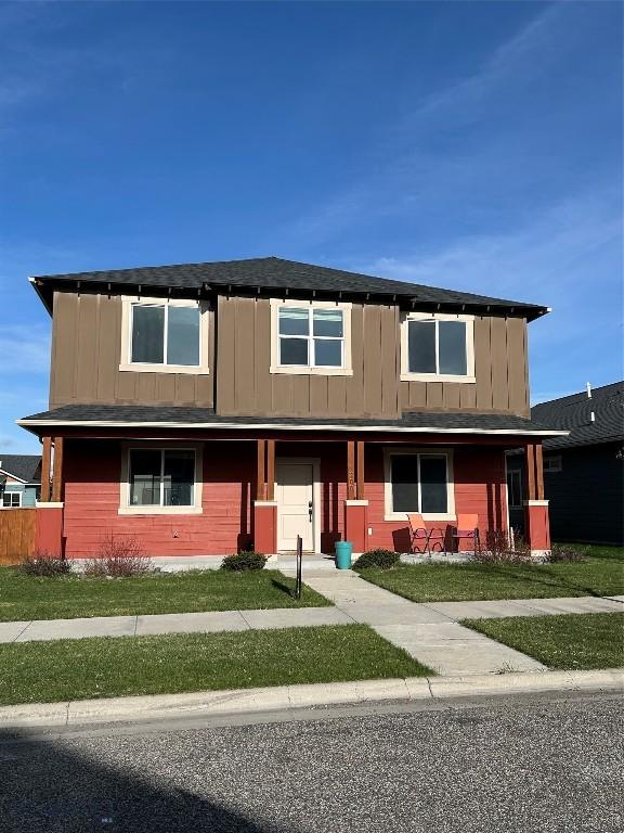 200 Pond Lily Dr, Bozeman, MT 59718 - view of front of home with a front yard