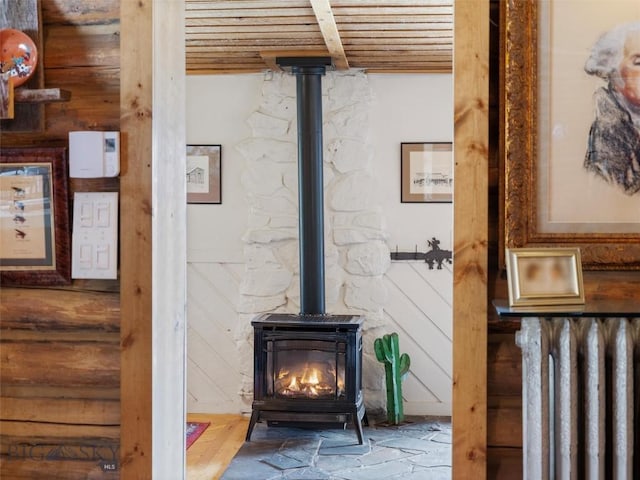 107 Dry Creek Trl, Ennis, MT 59729 - detailed view of a wood stove