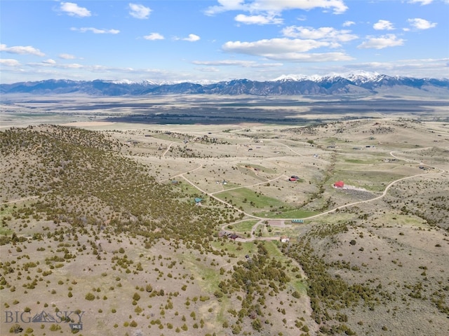 107 Dry Creek Trl, Ennis, MT 59729 - view of rural area featuring a desert landscape and mountains