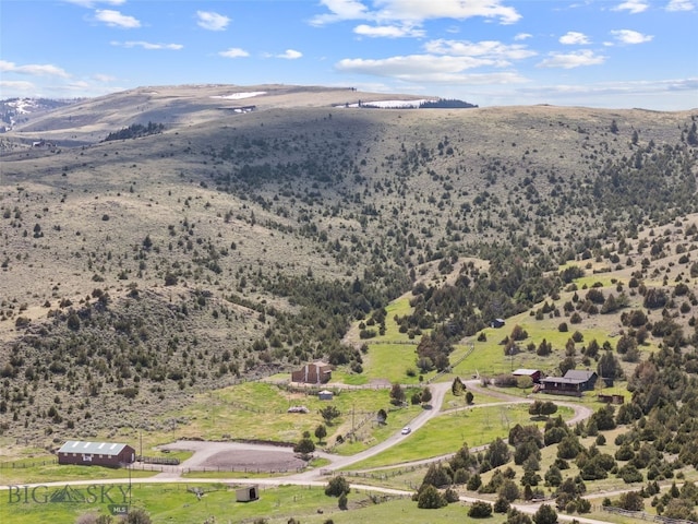 107 Dry Creek Trl, Ennis, MT 59729 - drone / aerial view of mountains