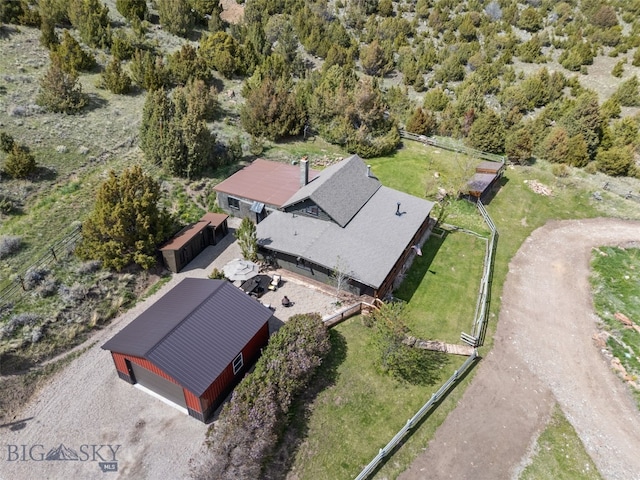 107 Dry Creek Trl, Ennis, MT 59729 - aerial view of property's location
