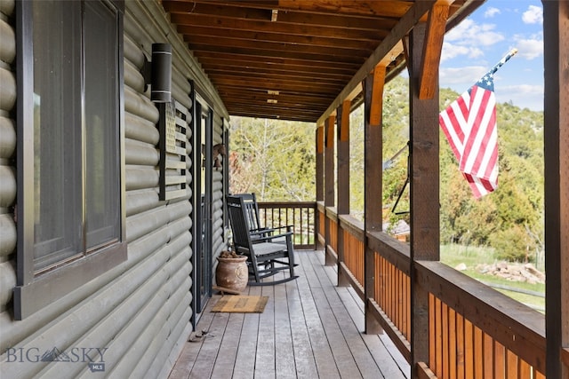 107 Dry Creek Trl, Ennis, MT 59729 - view of porch