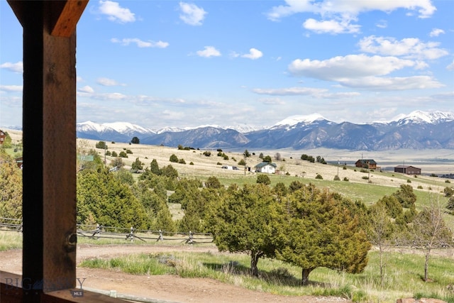 107 Dry Creek Trl, Ennis, MT 59729 - view of mountain background featuring rural landscape