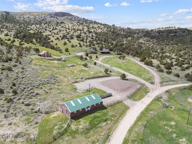 107 Dry Creek Trl, Ennis, MT 59729 - view of rural area featuring a mountain backdrop
