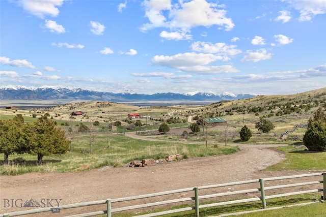 107 Dry Creek Trl, Ennis, MT 59729 - view of mountain background with rural landscape