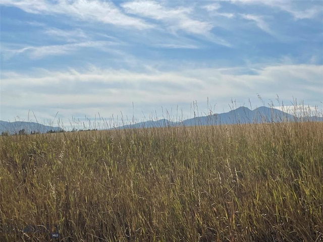 view of mountain feature