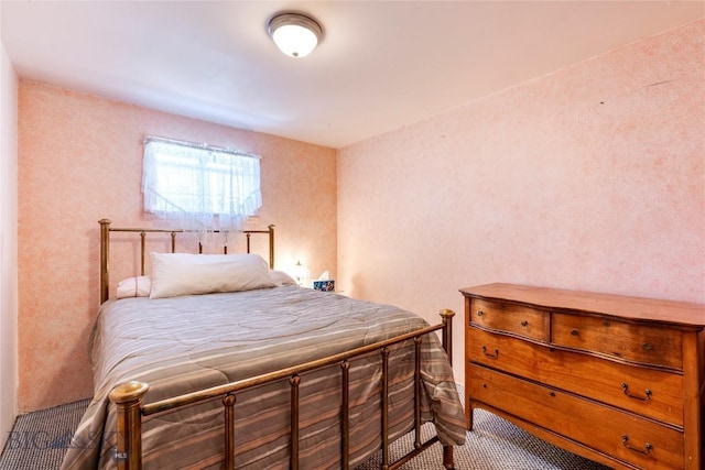 bedroom featuring carpet flooring