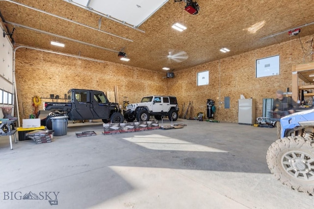 6111 Springhill Rd, Belgrade, MT 59714 - garage featuring freestanding refrigerator