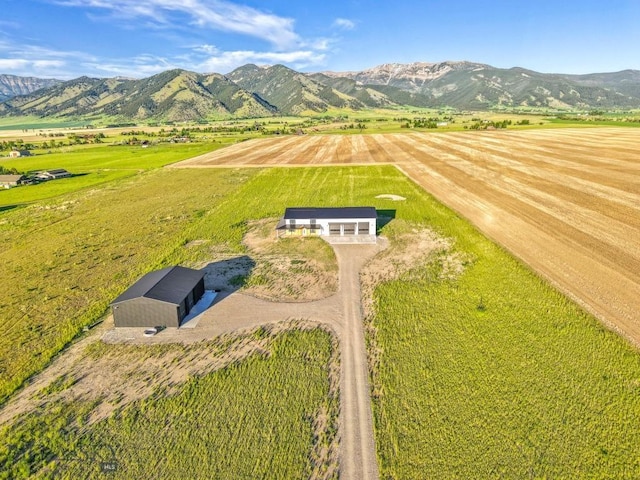 6111 Springhill Rd, Belgrade, MT 59714 - overview of rural landscape with a mountainous background