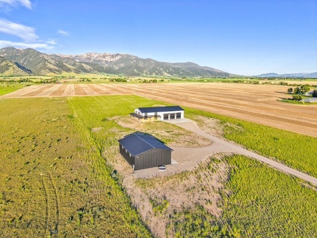 6111 Springhill Rd, Belgrade, MT 59714 - overview of rural landscape with mountains