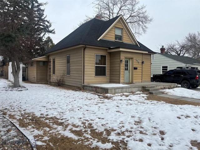 view of bungalow-style house