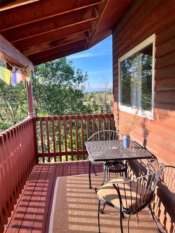 2225 Stagecoach Trail Rd, Manhattan, MT 59741 - view of deck