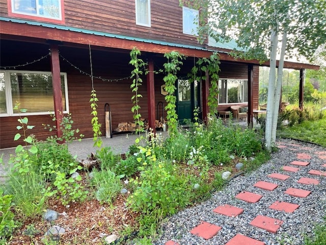 2225 Stagecoach Trail Rd, Manhattan, MT 59741 - exterior space featuring a porch