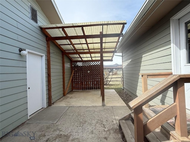 view of patio / terrace