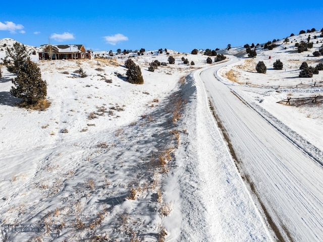 view of road