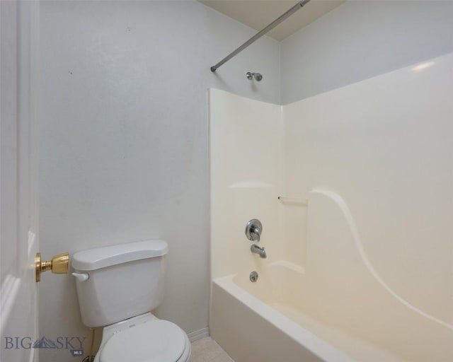 bathroom with  shower combination and toilet