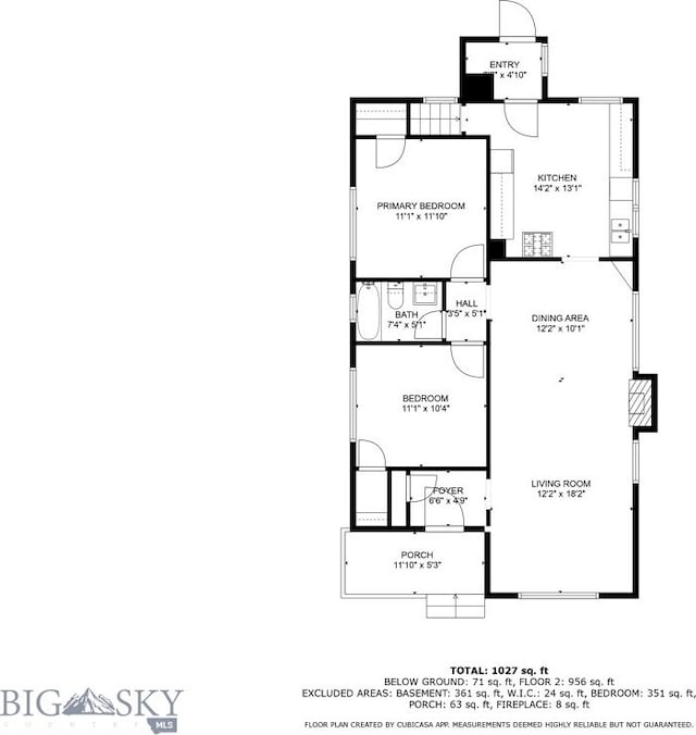 324 N 5th St, Livingston, MT 59047 - home floor plan