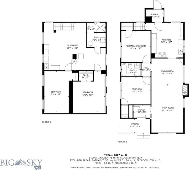 324 N 5th St, Livingston, MT 59047 - home floor plan