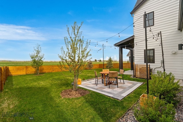 3057 S 31st Ave, Bozeman, MT 59718 - fenced backyard with a patio area