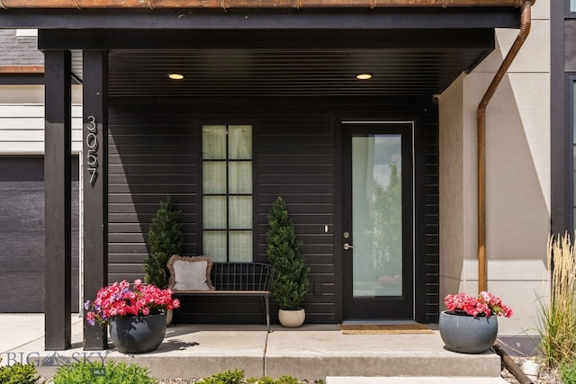 3057 S 31st Ave, Bozeman, MT 59718 - view of exterior entry with a porch
