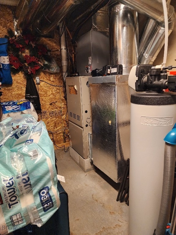 utilities with water heater