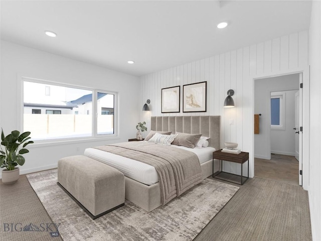 2820 S 30th Ave, Bozeman, MT 59718 - bedroom with recessed lighting and baseboards