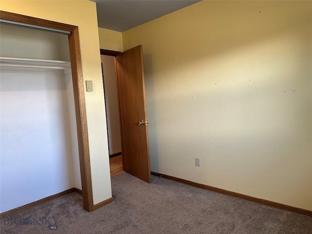 727 Mirza Way, Ennis, MT 59729 - unfurnished bedroom with carpet and a closet