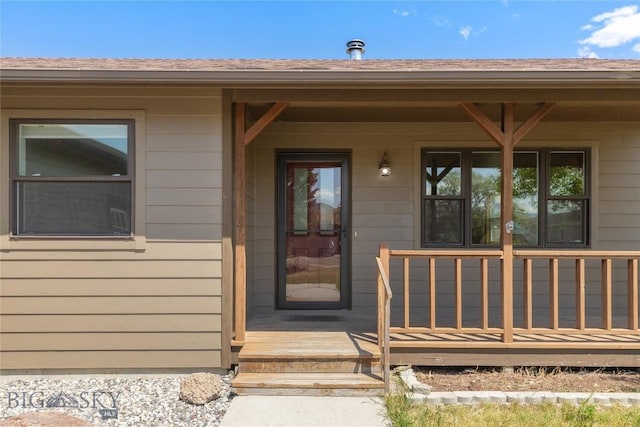 727 Mirza Way, Ennis, MT 59729 - entrance to property featuring a porch