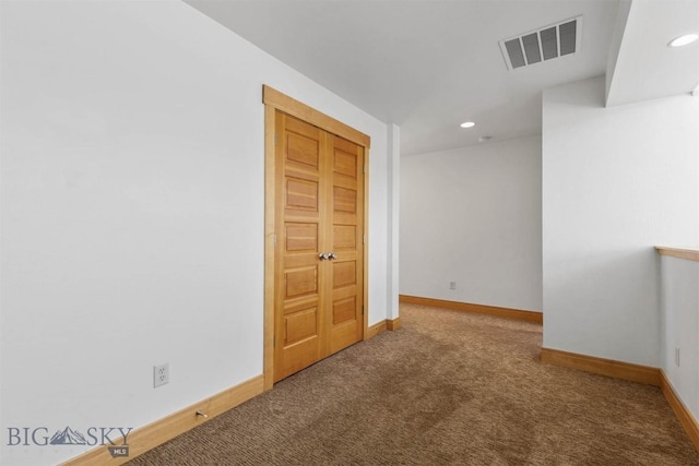 1281 Stoneridge Unit A, Bozeman, MT 59718 - carpeted empty room featuring recessed lighting and baseboards