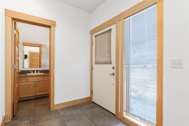 1281 Stoneridge Unit A, Bozeman, MT 59718 - entryway featuring light tile patterned floors